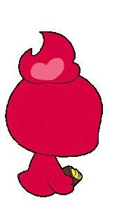 Look Back Smile Sticker