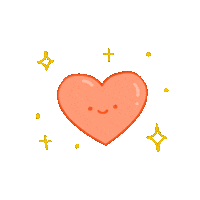 softlyirene love heart cute heart kawaii love Sticker