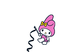 My Melody Pink Sticker by Sanrio