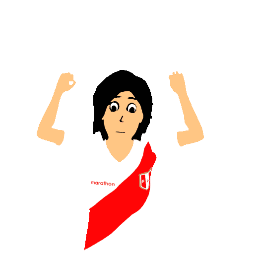 sugarpiestudios giphyupload marathon qatar2022 vamosperu Sticker