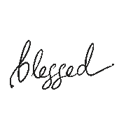 Happy Blessings Sticker