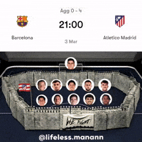 Atletico Madrid Barcelona GIF