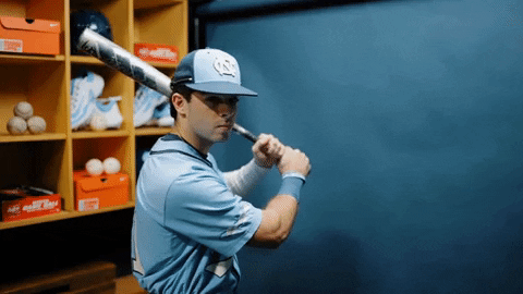 North Carolina Baseball GIF by UNC Tar Heels