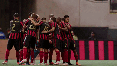 Team Hug GIF by Atlanta United