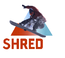 snow ripping Sticker by Thredbo