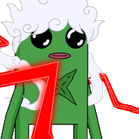 One Piece Frog Sticker by fwogs
