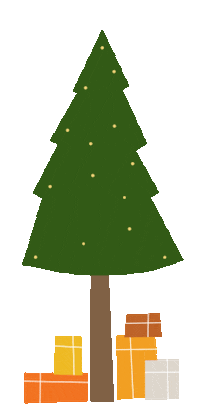 Christmas Tree Sticker by Daniela Nachtigall