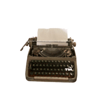 Typewriter Krik Sticker by TM Group