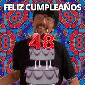 ¡Feliz 48.º cumpleaños!