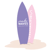 make waves hair Sticker by The Beachwaver