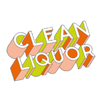 Healthy Living Drinkclean Sticker by The Clean Liquor Company