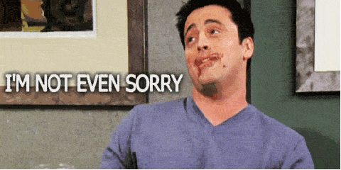 joey eat GIF