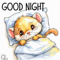 Sleepy Good Night GIF