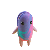 Happy Cotton Candy Sticker