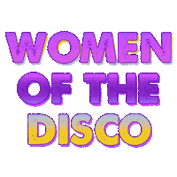 Women Power Girl Sticker by Disco Donnie Presents