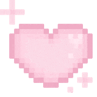 Heart Pixel Sticker
