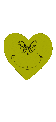 Grinch Love Sticker