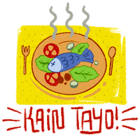 rellyyy food eat cooking fish Sticker