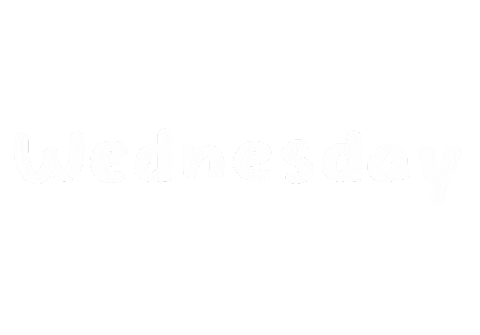 Wednesday Morning Sticker