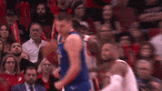 High Five Nba Playoffs GIF by NBA