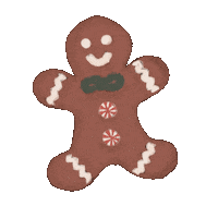 Merry Christmas Eating Sticker