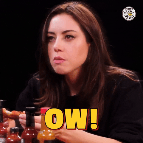 Aubrey Plaza Pain GIF by First We Feast