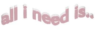 Need Sticker by Kitsch Bitch