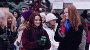 Hot Cocoa Christmas GIF by Hallmark Mystery