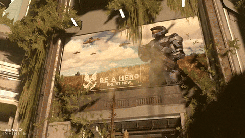 Master Chief Falcon GIF by Halo