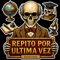 Skull Repetir GIF