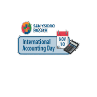 November 10 Accounting Sticker by San Ysidro Health