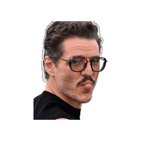 Pedro Pascal Hbo Sticker by Anne Horel