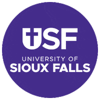 Logo Usf Sticker by University of Sioux Falls