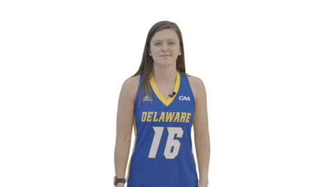 Swipe Up Sign Language Sticker by Delaware Blue Hens