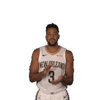 Celebration Applause Sticker by New Orleans Pelicans