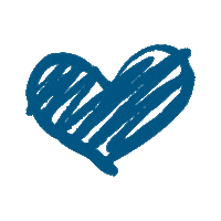 Heart Blaues Herz Sticker by contentherz