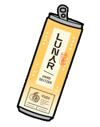 drinklunar cheers bunny boba lunar Sticker