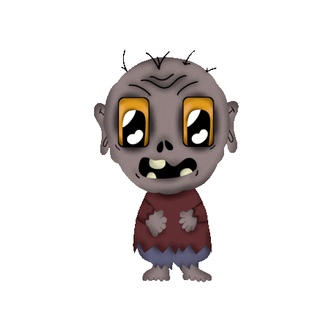 eternalsparkcoach giphygifmaker zombie toxic saskia Sticker