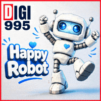 Robot Positive Vibes GIF by Digi 995