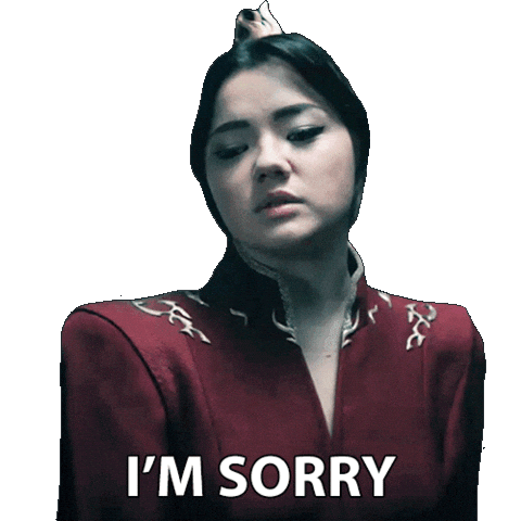 Sorry Avatar The Last Airbender Sticker by NETFLIX
