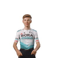 BORA-hansgrohe celebrating victory cycling bora Sticker