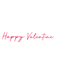 Xoxo Happy Valentine Sticker