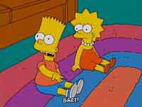 angry bart simpson GIF