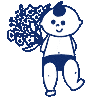 tanakasaki flower boy milk tanakasaki Sticker