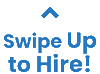 Swipe Up To Hire Sticker by Camplify