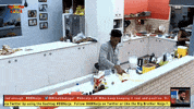 BigBrotherNaija health bbnaija protein shake smoothie time GIF