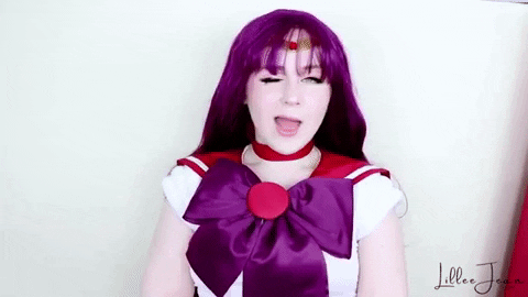 Sailor Moon Smile GIF by Lillee Jean