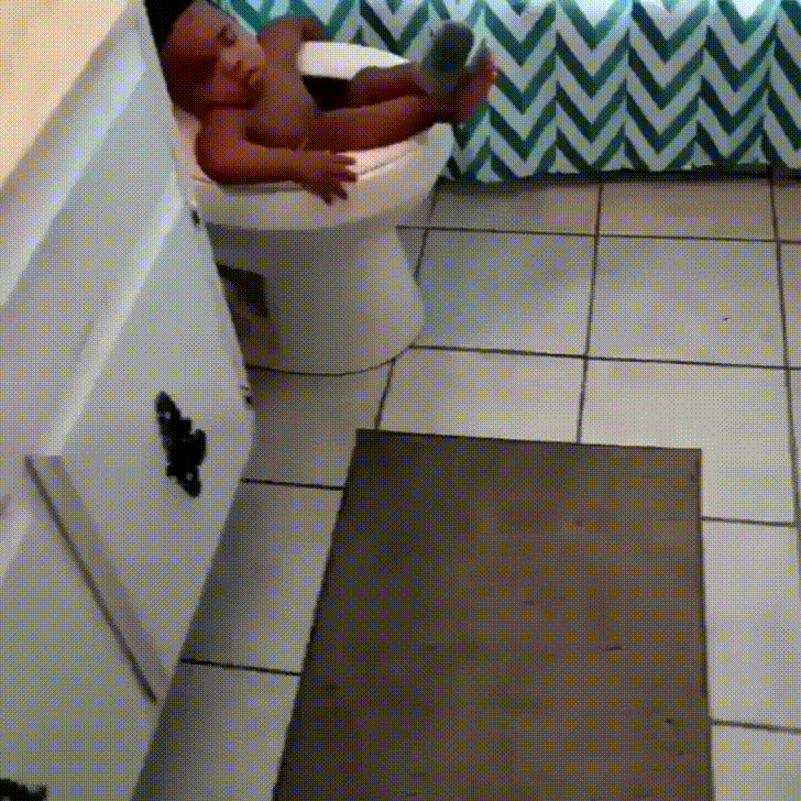 Kid Toilet GIF