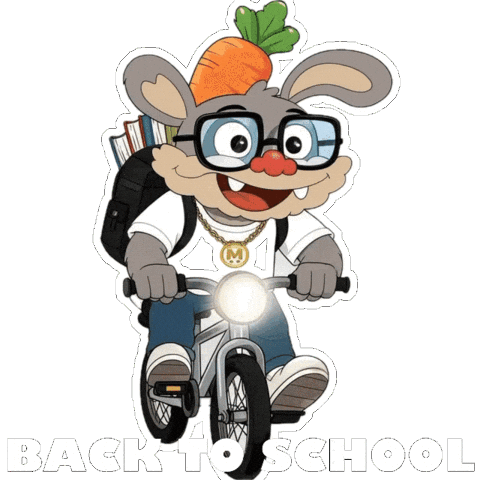 Studying Back To School Sticker