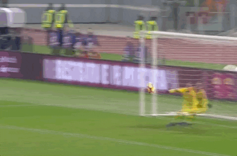 robin olsen wow GIF by AS Roma
